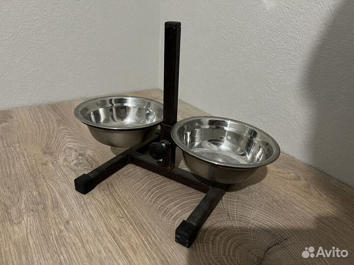 Миски для собак с подставкой для маленьких пород