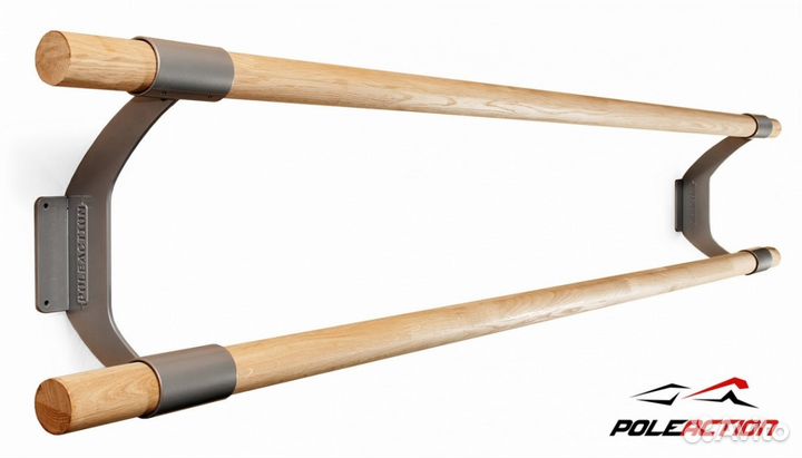 Кронштейн балетного станка, двухрядный