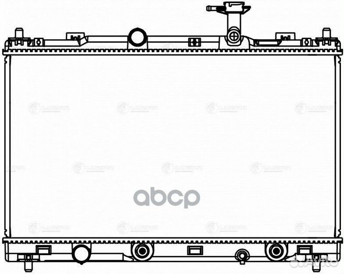 Радиатор охлаждения двигателя suzuki vitara II