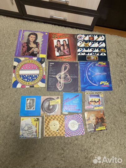 Виниловые пластинки ссср,оптом 70 шт