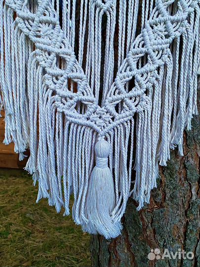 Настенное панно макраме