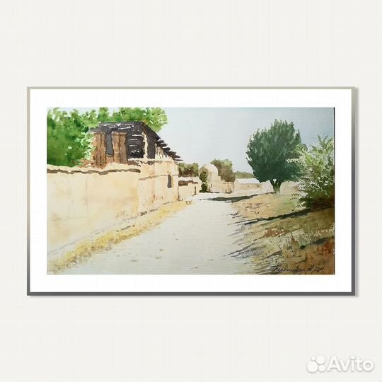 Акварельная картина 