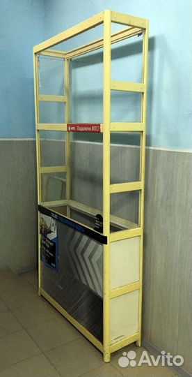 Стеклянный шкаф витрина