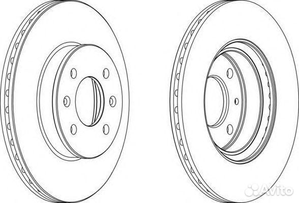 Передний тормозной диск