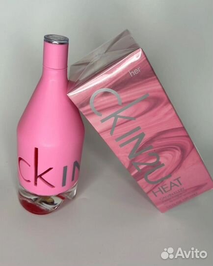 Calvin klein ck2 in2u heat for her 150ml Оригинал