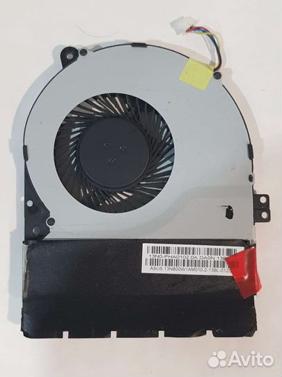 Вентилятор,кулер для Asus X550,F552,X552