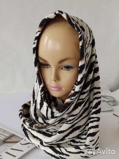 Шарф хомут снуд тёплый новый