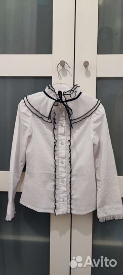 Блузка школьная Карамелли