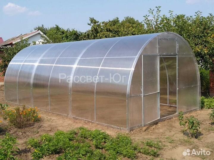 Теплица 3 на 6 из поликарбоната 4мм