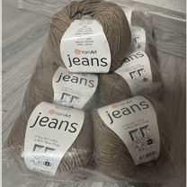 Пряжа yarnart jeans цвет 71 какао