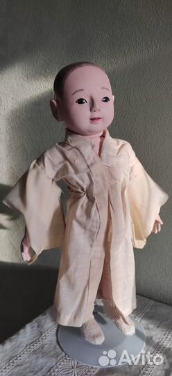 Антикварная японская кукла гофун ichimatsu мальчик