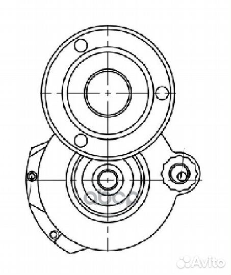 Ролик приводного ремня для а/м камаз 5490/Axor