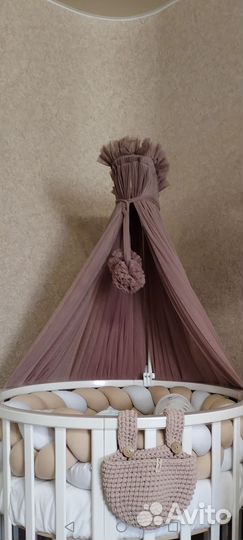 Бортик косичка