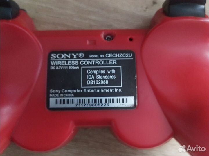 Геймпад ps3 на запчасти