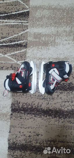 Коньки хоккейные Oxelo 28-31 (раздвижные)