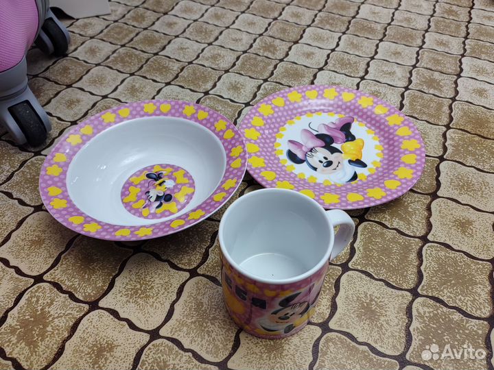 Набор посуды Минни Маус