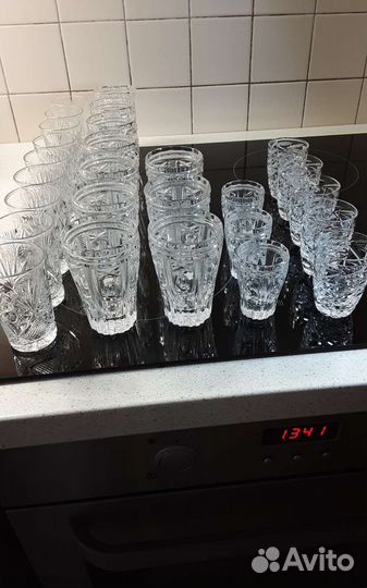 Хрустальные стаканы СССР