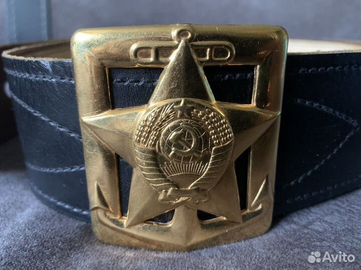 Адмиральская портупея СССР 1982 год