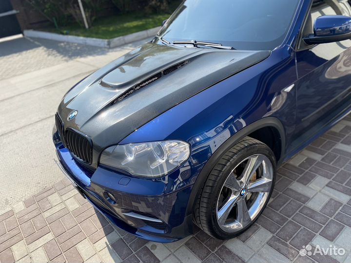 Карбоновый капот х5 е70