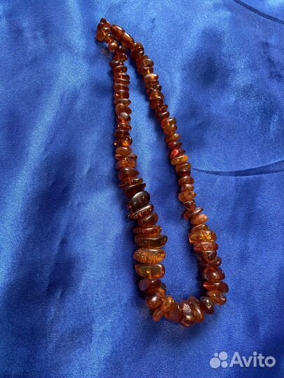 Янтарные бусы СССР