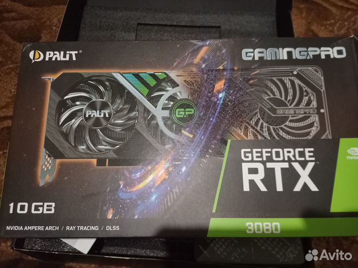 Видеокарта rtx 3080 Plait