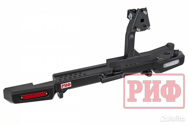 Силовой бампер задний с калиткой УАЗ Хантер, риф