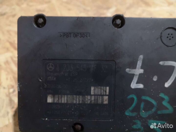 Mercedes w203 блок ABS