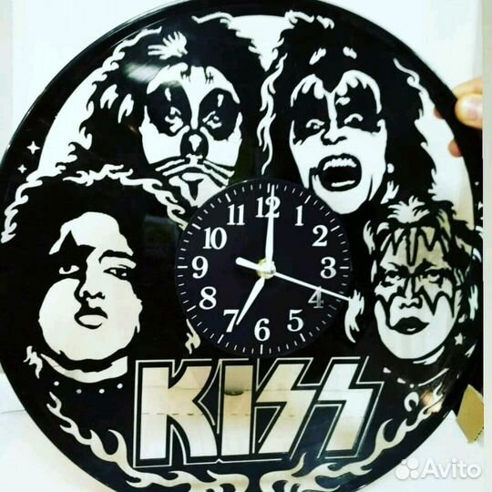 Часы из винила - Depeche Mode, U2, Doors, Kiss