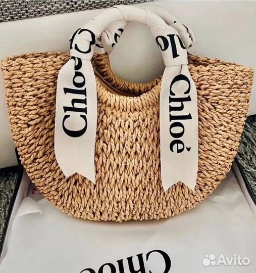 Плетенные сумки chloe