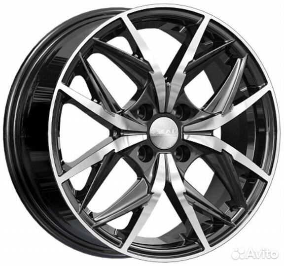 Скад Асти 6,5x16 4х100 60.1 37 алмаз