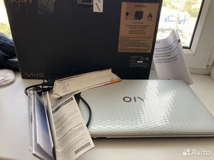 Ноутбук Sony vaio
