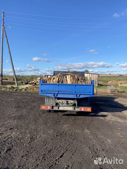 Горбыль срезка береза