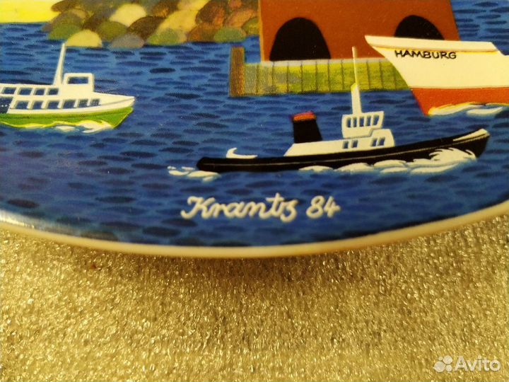 Тарелки настенные Германия фарфор