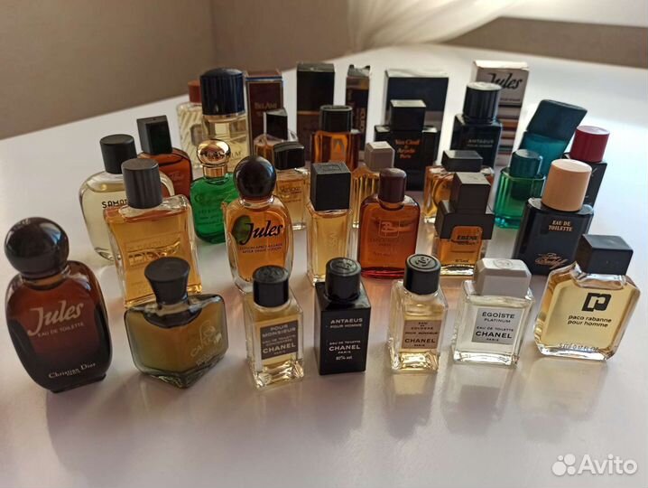 Винтажный мужской парфюм(миниатюры)