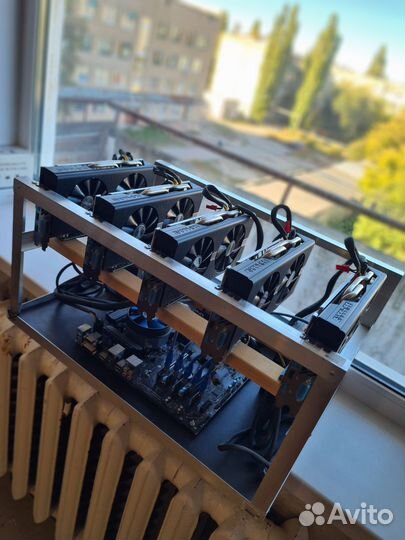 Майнинг ферма sapphire nitro 4гб