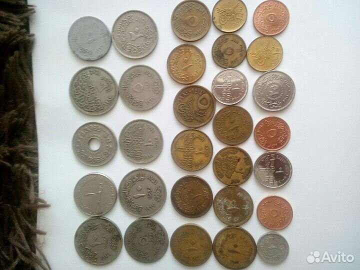 Египетские монеты