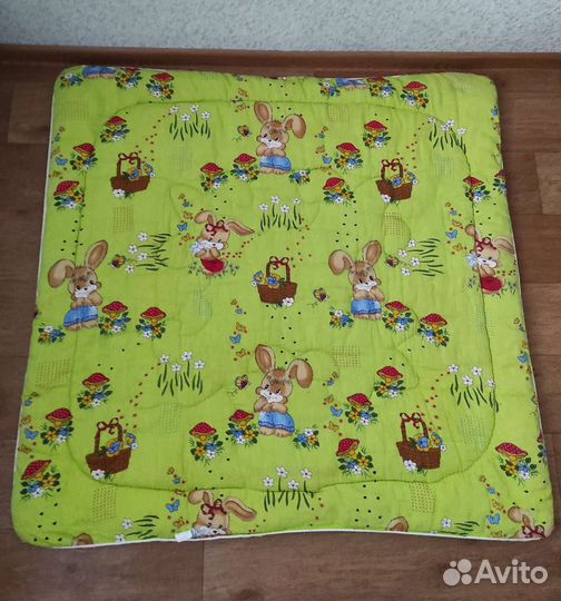 Одеяло с пододеяльниками 120х120