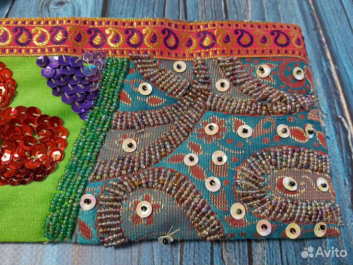 Клатч ручная работа