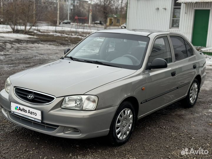 Hyundai Accent 1.5 МТ, 2008, 110 000 км