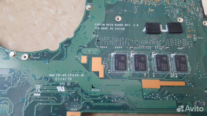 Материнская плата K501UW