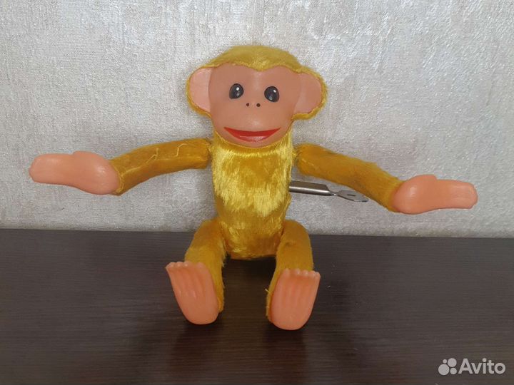 Игрушка обезьяна СССР