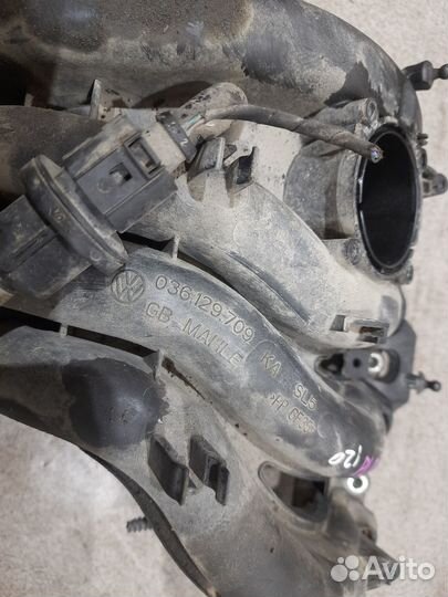 Коллектор впускной для 1.6 CFN VW Polo Sedan V