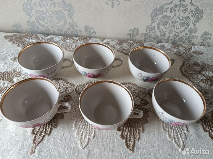 Чайные чашки дулево СССР