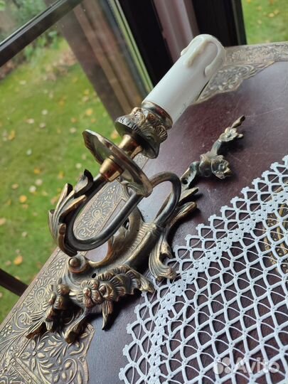 Бра бронза винтаж