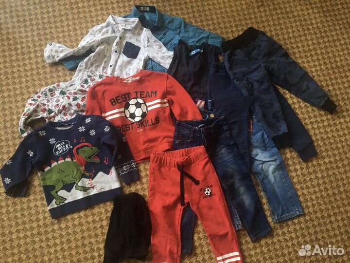 Пакет вещей на мальчика 92