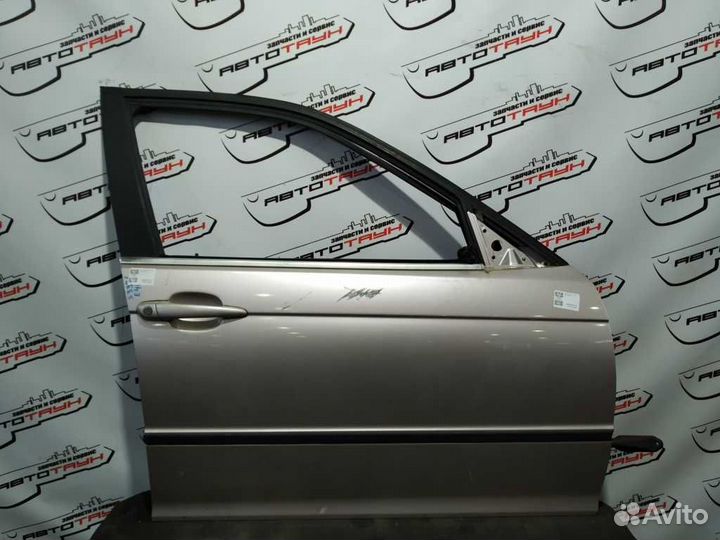 Дверь BMW 3-series E46 передняя правая серый S3376