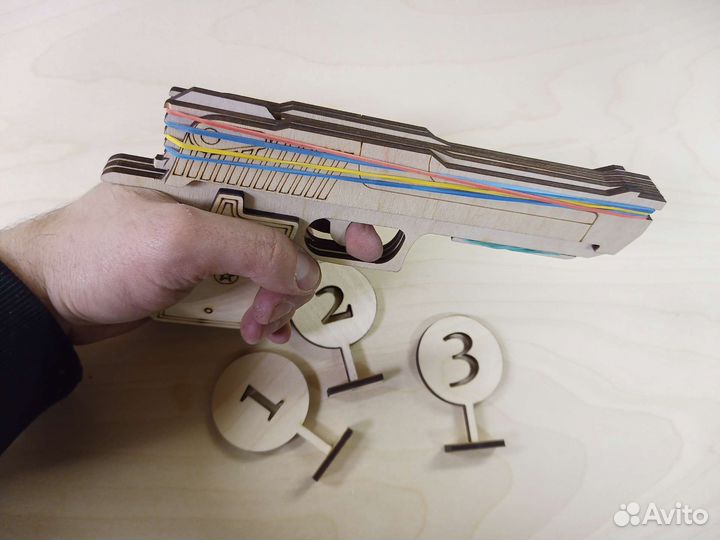 Пистолет резинкострел