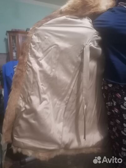 Винтажная шуба лиса 52 - 54