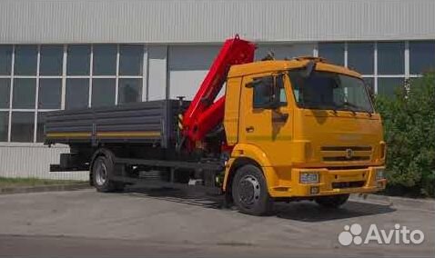 КАМАЗ 4308 с КМУ, 2023