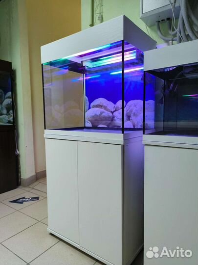 Аквариум 132 свет биофильтр фон подставка
